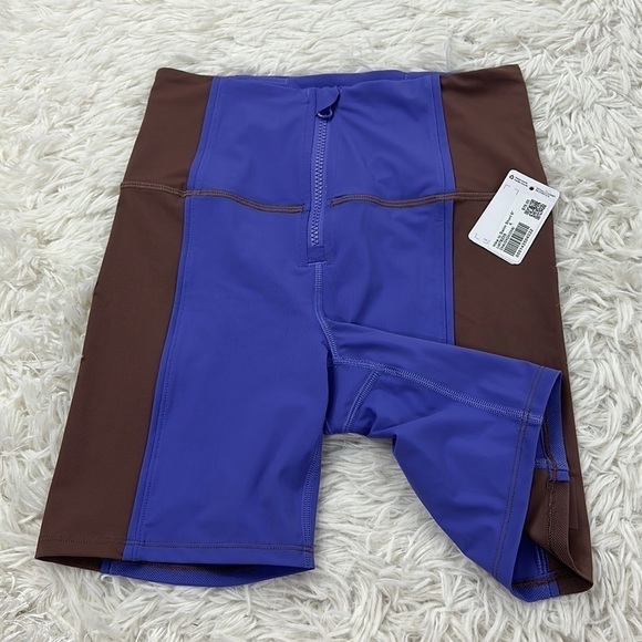 NWT Lululemon Hike to Swim Short 6" Charged Indigo / Dark Oxide / Charged Indigo - Picture 4 of 6